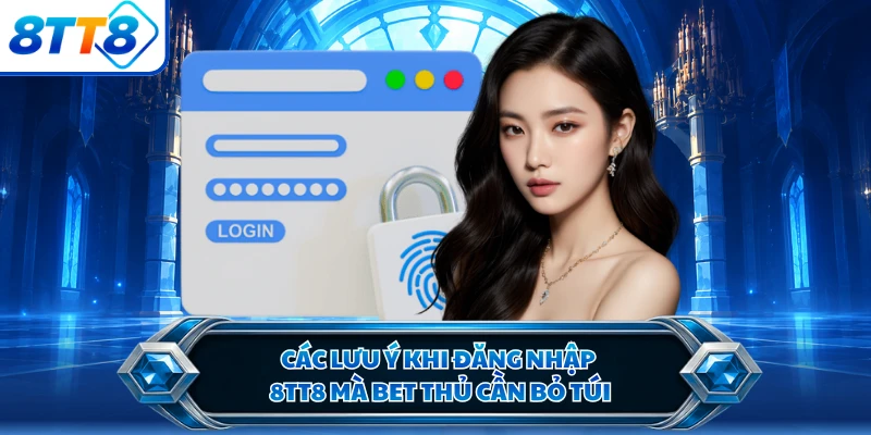 Các lưu ý khi đăng nhập 8TT8 mà bet thủ cần bỏ túi