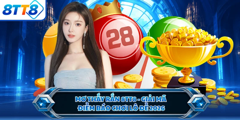 Mơ Thấy Rắn 8TT8 - Giải Mã Điềm Báo Chơi Lô Đề 2026