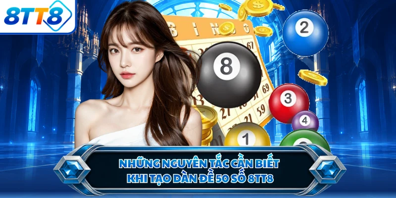 Những nguyên tắc cần biết khi tạo dàn đề 50 số 8TT8